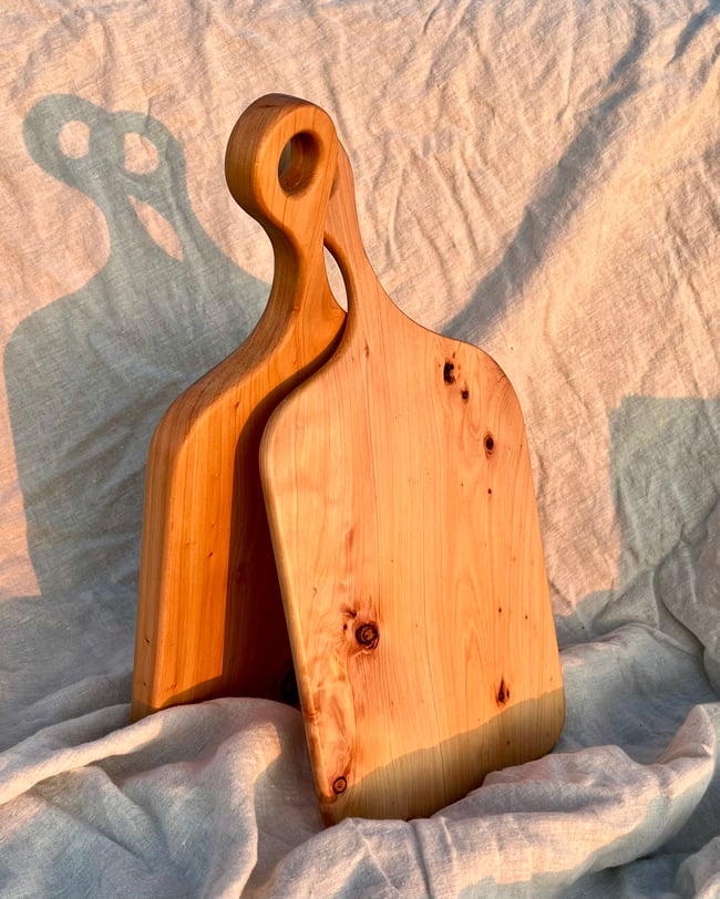 Golden Cypress Charcuterie Board (Thick) 