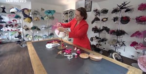 Image of Forever Fairy workshop at Jenny Roberts Millinery in Harrogate