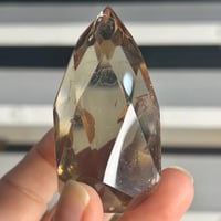 Image 3 of Smoky Quartz Faceted Flame (20C)