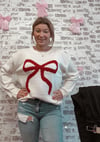 Red Bow Sweater 