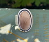 Dendritic Agate Ring ~size 8.5