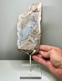 Image 1 of Andamooka Opal Painted Lady Display Piece #2645