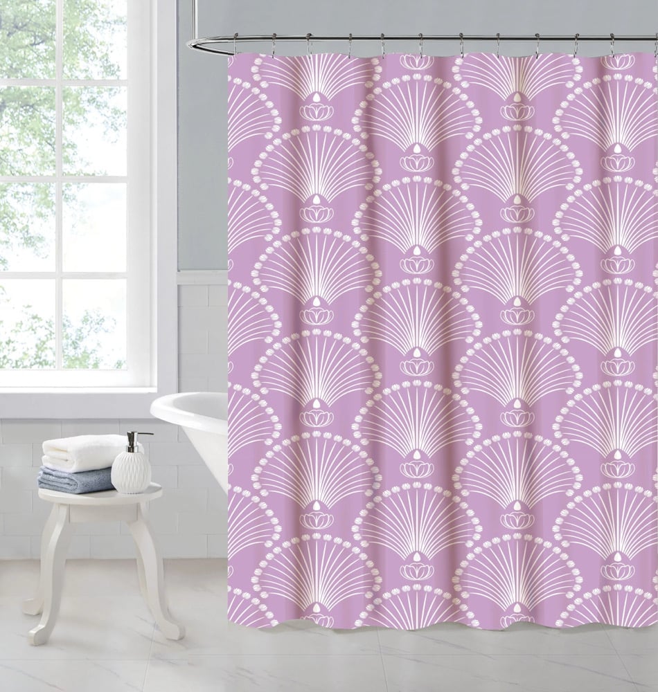 Image of Peacock-e Shower Curtain