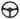 VERTEX 13'' Green Embroided Steering Wheel