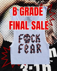 Image 1 of *B GRADE FINAL SALE* L Fuck Fear Tank 