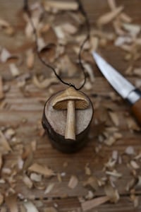 Image 2 of Mushroom pendant 