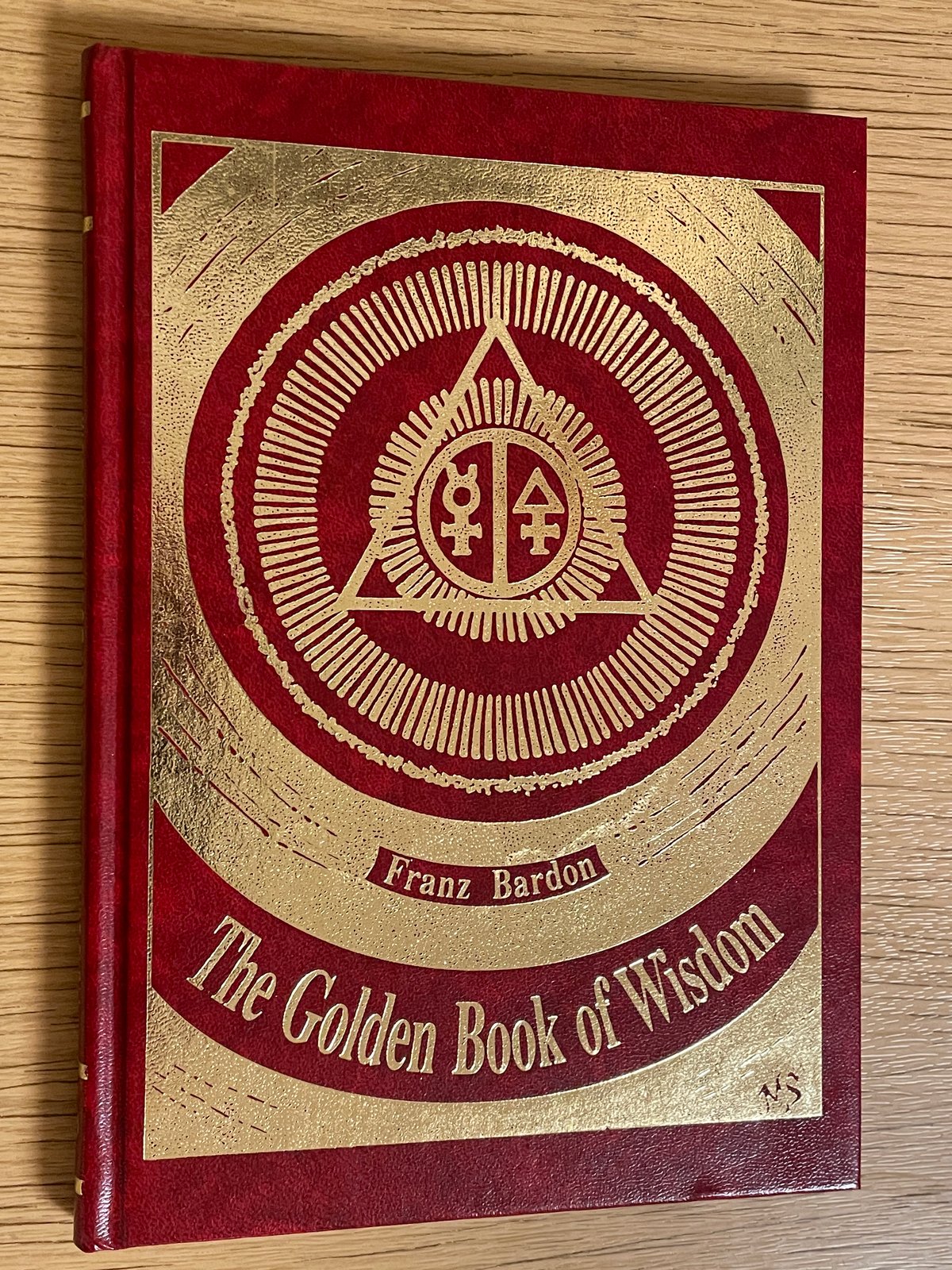 Franz Bardon: The Golden Book Of Wisdom - LIMITED AND NUMBERED EDITION ...