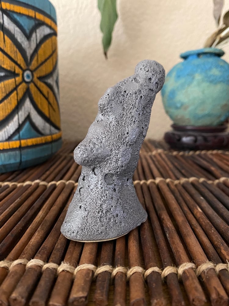 Image of Quick Sculpt Mini Moonrock Moai (c) - Shipping Included 