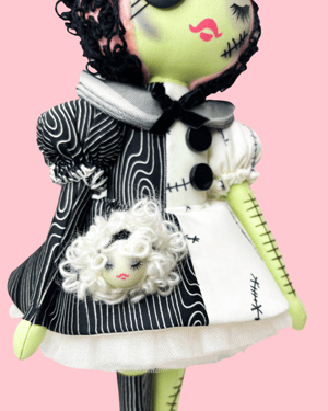 Image of RESERVED FOR DIANE MEDIUM ART DOLL SPOOKY SIS