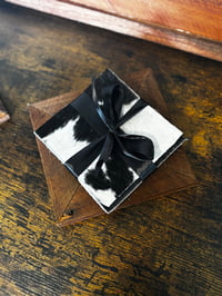 Image 3 of Cowhide Coasters 