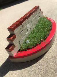 Image 3 of Brick wall parkway w/ lights