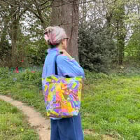 Image 3 of Paint Tube Cube Tote