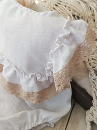 Image 2 of Boho photo prop | bodysuit for photosession | Giuseppina | sitter | age 12 months | white