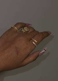Image 2 of Nail’d It Adjustable Ring