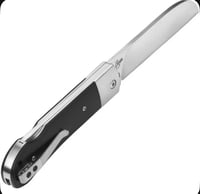 Image 2 of QSP Knife Worker Lockback N690  Black G10 QS128-A