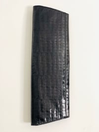 Image 5 of Kenneth Cole Croc Print Leather Clutch