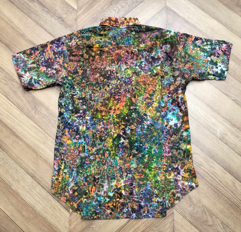 Image of 18 Takefumi Omori Button Down Shirt Size  XXL