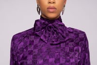 Image 1 of Christian Dior Pussy Bow Blouse