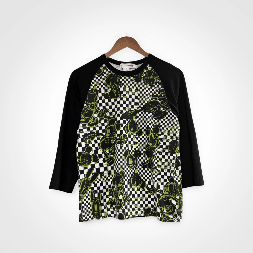 Image of CDG Shirt Disney Mickey Baseball 