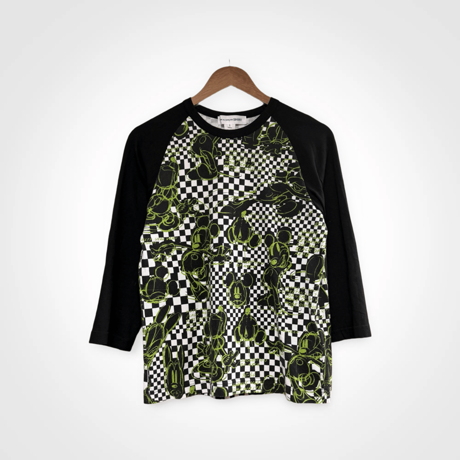 Image of CDG Shirt Disney Mickey Baseball 