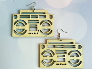 Boombox Earrings 