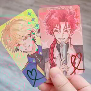 Image of Link Click Glitter/Foil Photocards