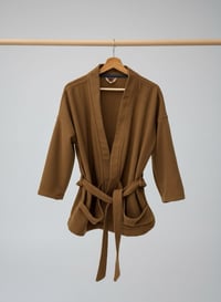 Image 1 of Kimonojakke sydd i ull