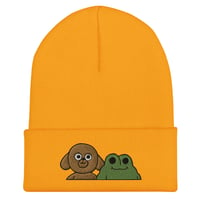 Image 6 of Dog & Frog - Cuffed Beanie