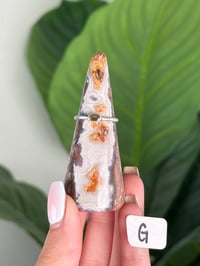 Image 7 of SANGRIA LACE AGATE RING HOLDERS