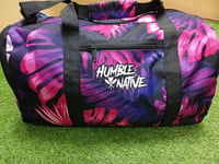 Image 1 of HN Pink, Purple and blue  Fern Duffle Bag  copy copy