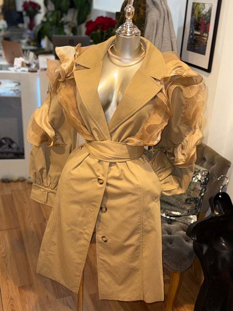 Image of The Drama Sleeve Couture Coat