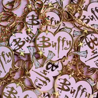 Image 2 of Buffy heart Keychain