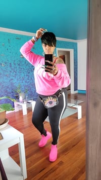 Image 3 of Evil eye hip bag