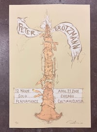 Image 1 of Peter Brötzmann Solo Chicago poster 2001