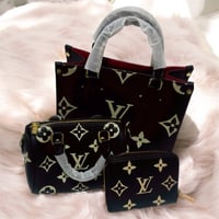 LV BLACK & WHITE 3PCS SET