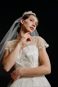 Image 9 of 1950s Swiss Dot & Lace 