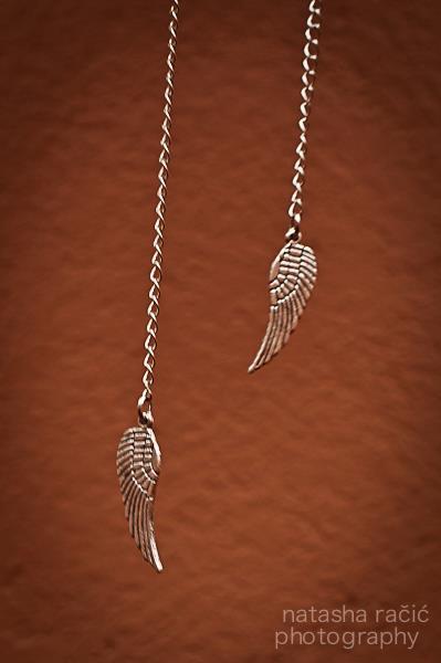 Image of Dream Catcher Wing Necklace