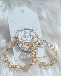 Image 1 of Gold Earrings 