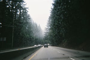 Image of .slippery roads.
