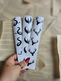 Image 1 of STENCIL ONLY | Shadow and Bone Trilogy | All 3 stencils | DiY Sprayed Edges 