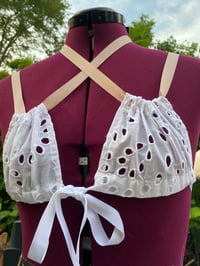 Image 2 of Eyelet Ribbon Bikini top
