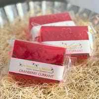 Image 5 of Cranberry Currant Honeybee Glycerin Body Bar