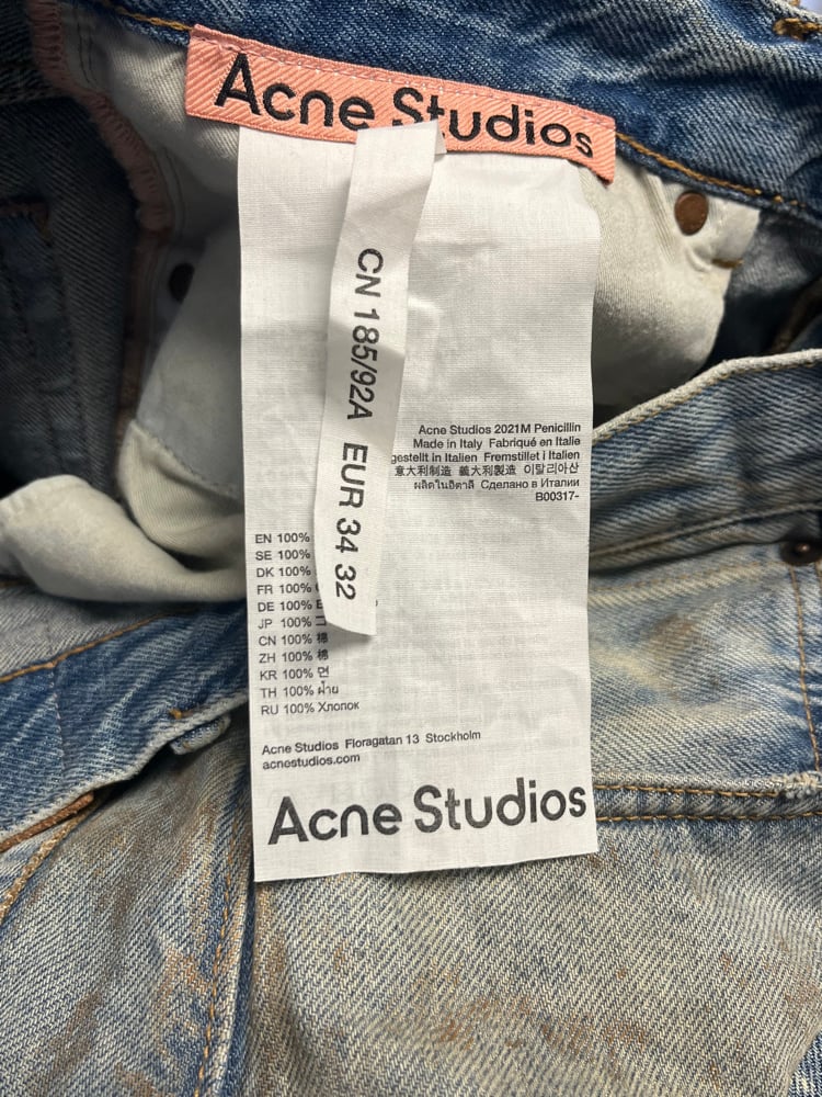 Image of Acne Studios 2021M Penicillin Denim