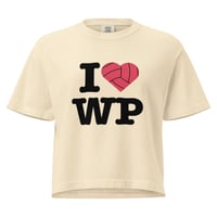 Image 2 of I Love Water Polo Women’s heavyweight boxy tee