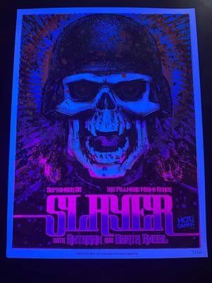 SLAYER Gig Poster Miami