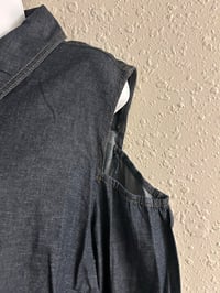 Image 14 of New Large D& Co Open Shoulder Denim Top #1252*10