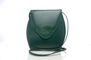 Image of Used Vintage Green Bag by Vouge Boot Shop (FREE SHIPPING)