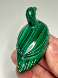 Image 9 of Malachite Duck Carving | #3030