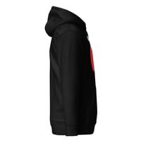 Image 4 of Black Hoodie Red Dogheart