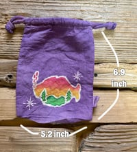 Image 3 of Phish Batik mini pouch